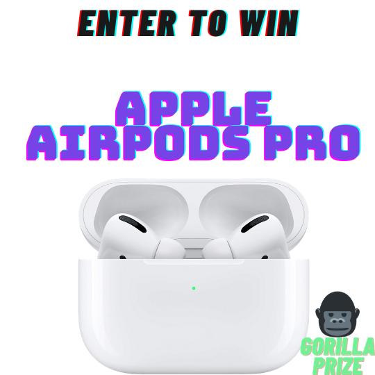 Win an Apple AirPods Pro Gorilla Prize 2024