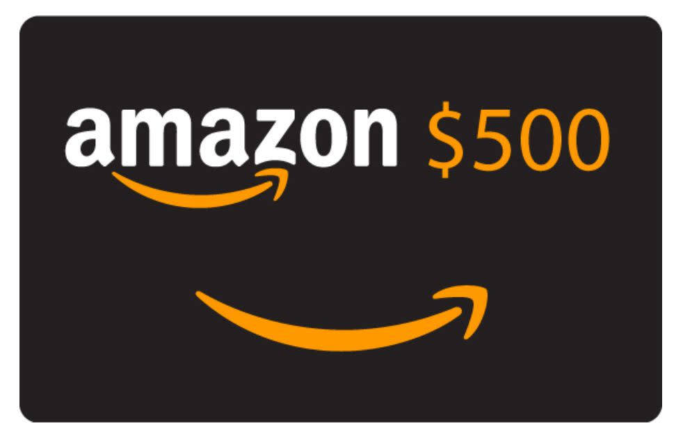 Win $500 Amazon Gift Card Giveaway