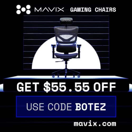  Mavix Gaming Chair Giveaway for Large Space