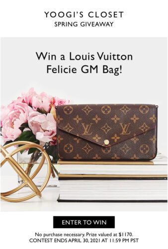 12 Days of Giveaways, Day 12: 7 Ways to Win a $1,560 Louis Vuitton Salina  PM Bag (Ends Friday) - Makeup and Beauty Blog