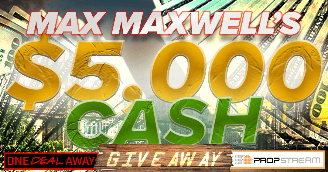 Win 5,000 Dollar Cash Giveaway Max Maxwell 2024