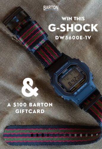 gshock giveaway
