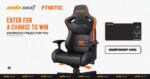 free andaseat gaming chair giveaway