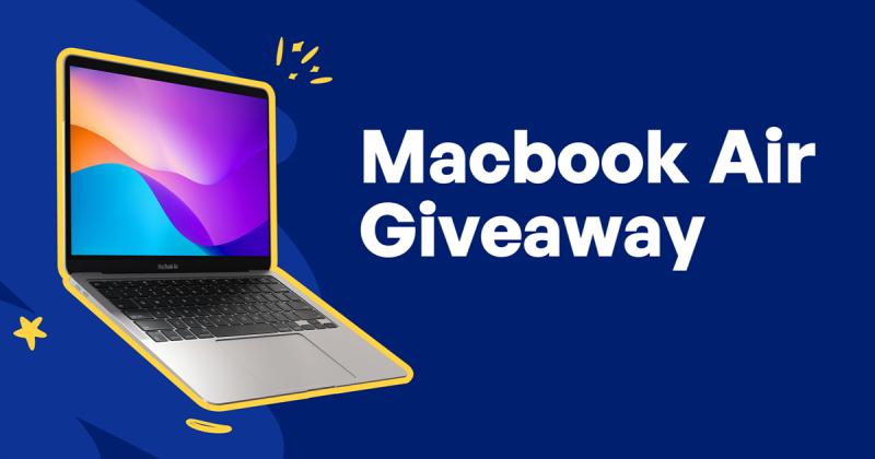 free macbook air giveaway