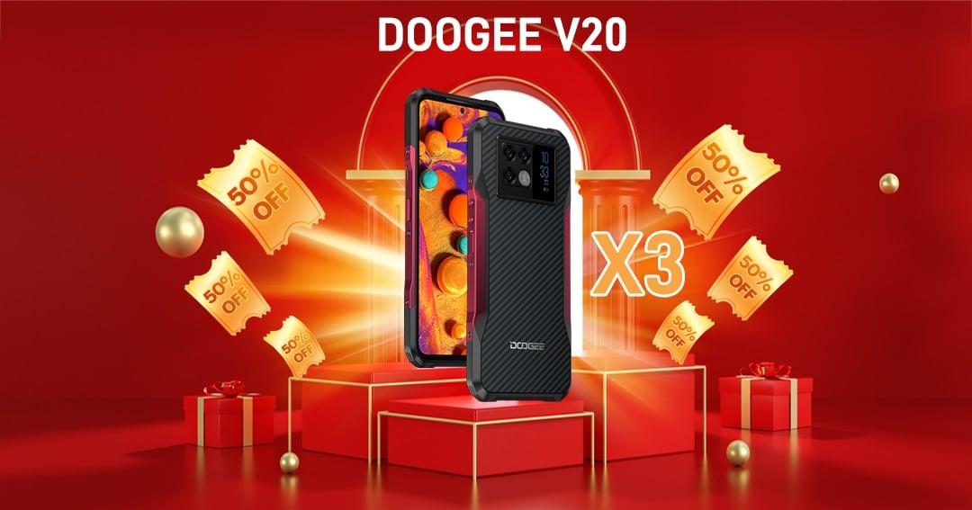 free Doogee V20 Giveaway