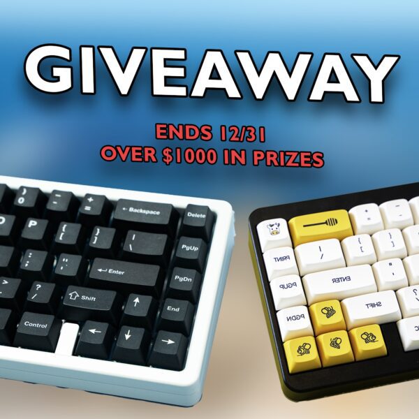 Win Mechanical Keyboard Giveaway (1000+ Value) 2024