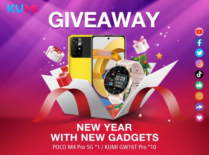 free poco m4 pro giveaway