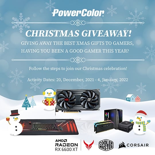 power color christmas giveaway
