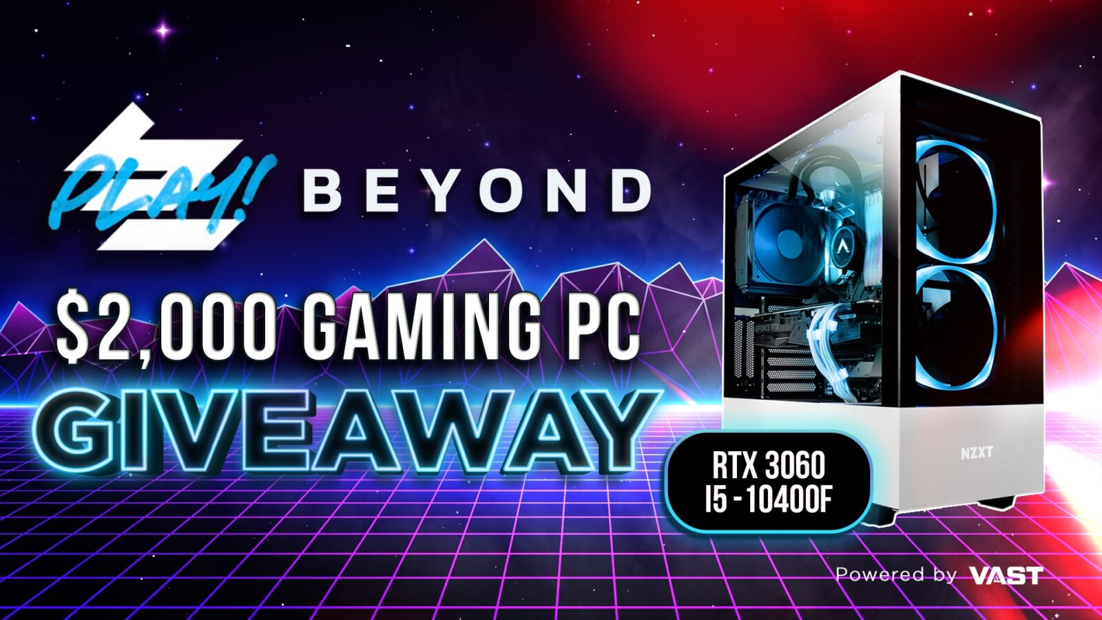 Win 2000 RTX 3060 Gaming PC Giveaway 2022 2024