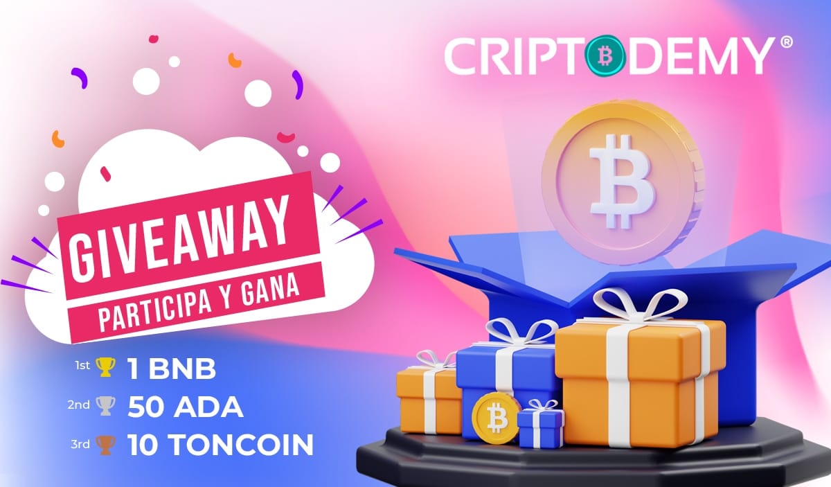 Win 1 BNB, 50 ADA and 50 Toncoin Giveaway