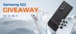Win Samsung Galaxy S22 Giveaway