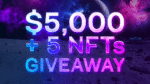 Win $5000 + 5 NFTs Amazing Giveaway