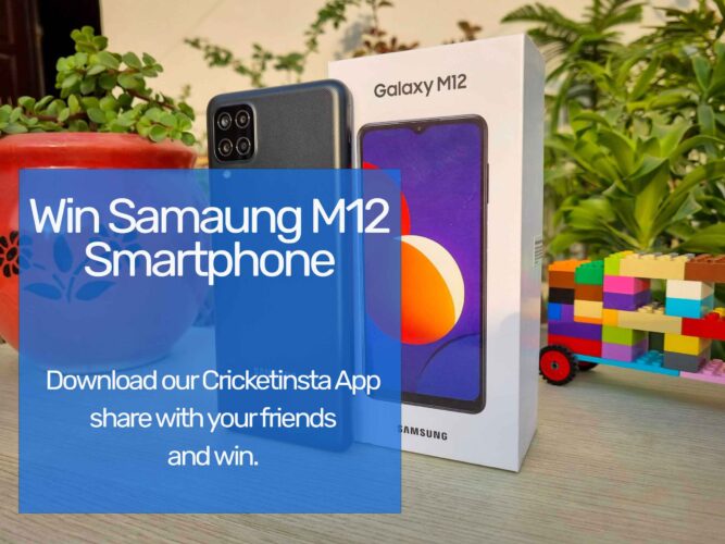 Win Samsung Galaxy M12 Smartphone Giveaway
