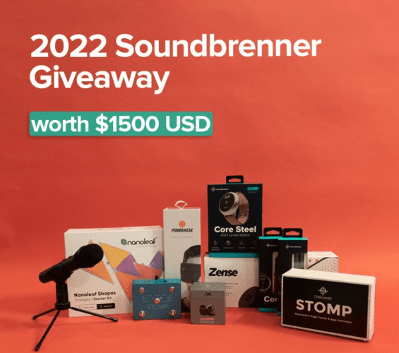 Win Soundbrenner Giveaway 2022 ($1500 Value)