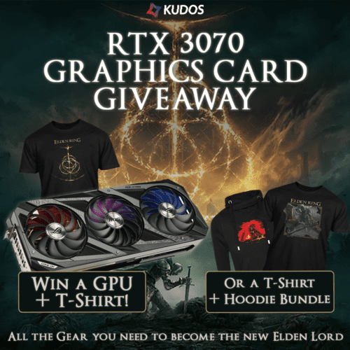 Win Kudos RTX 3070 & Elden Ring Giveaway!