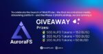 Win AuroraFS ($AUFS) Token Giveaway