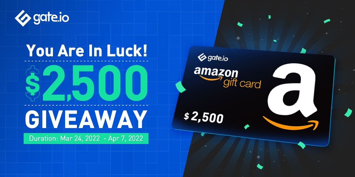 Win $2,500 Amazon Gift Cards Giveaway