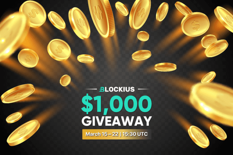 Win $1000 Blockius Launch Giveaway