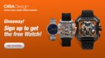 Win Ciga Design Gorgeous Watch For Free