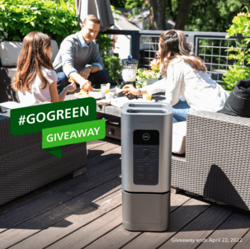 Win Go Green Home Power Battery Giveaway