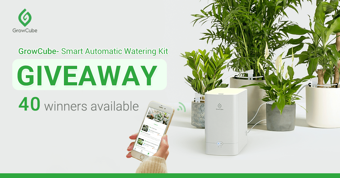 Win 40 Sets of Smart Watering Device Giveaway