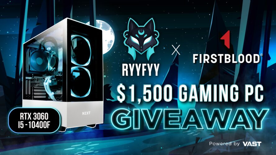 Win $1500 RTX 3060 Gaming PC Giveaway | RyyFyy