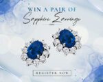Win a Pair of Sapphire Earring Giveaway