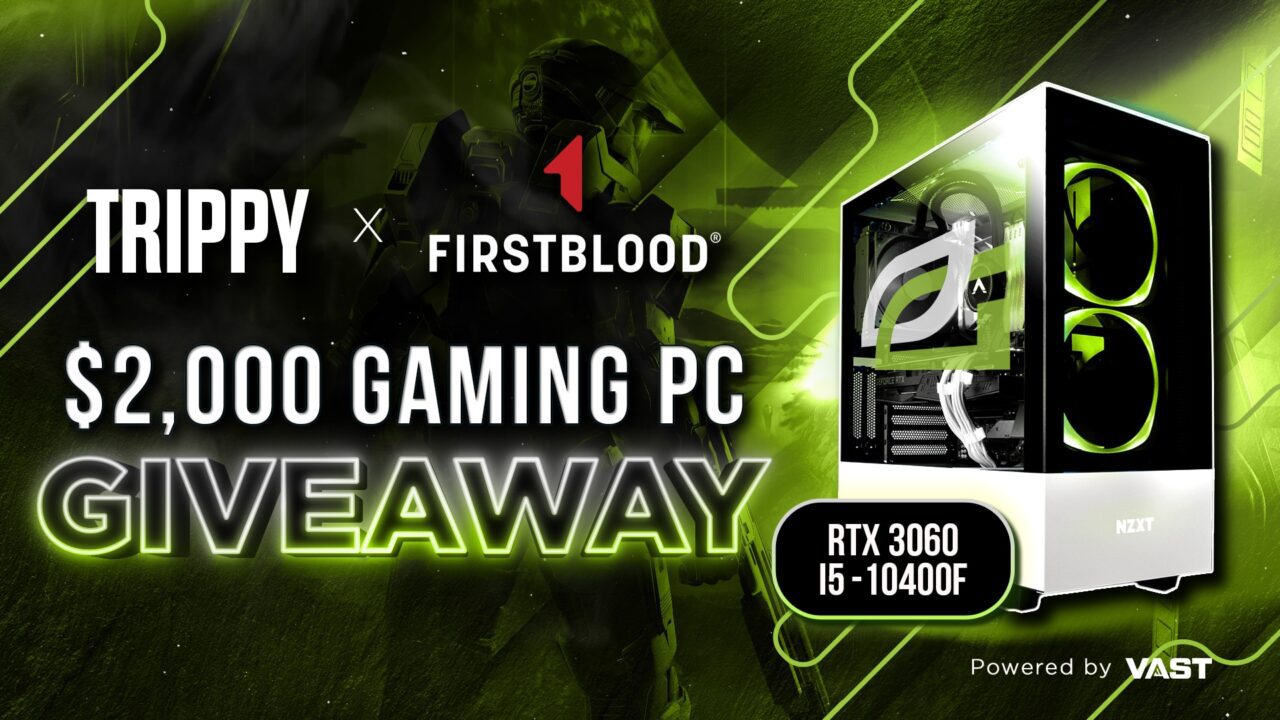 Win $2000 RTX 3060 Gaming PC Giveaway | Trippy