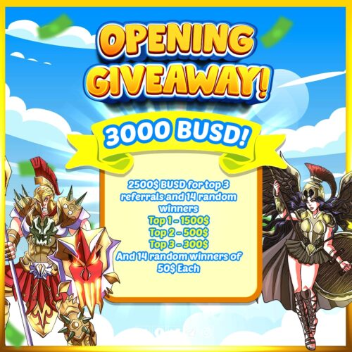 Win $3000 BUSD Giveaway | Tales Of Angels