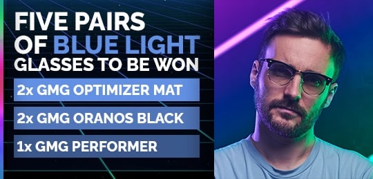 Win Pair Of GMG Performance Blue Light Glasses