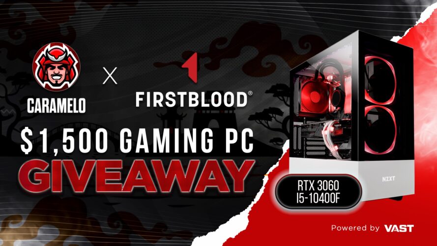 Win $1,500 RTX 3060 Gaming PC Giveaway | Caramelo