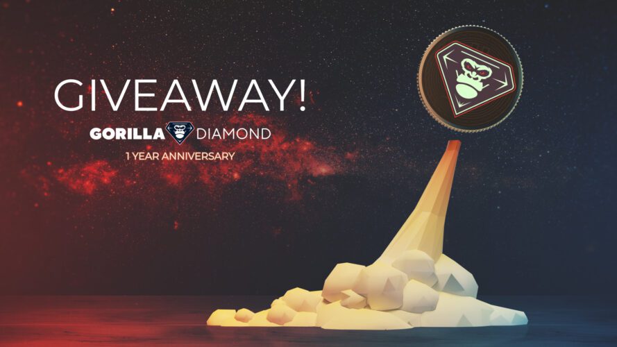 Win Gorilla Diamond $500 BUSD Giveaway