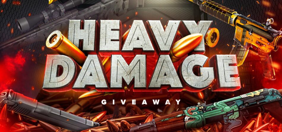 Win Heavy Damage CSGO Skins Giveaway