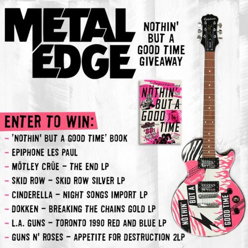 Win a 'Nöthin' But a Good Time' Book Mega Bundle from Metal Edge