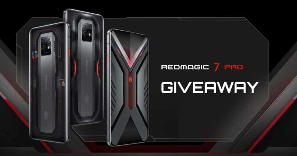 Win 2 Redmagic 7 Pro Giveaway
