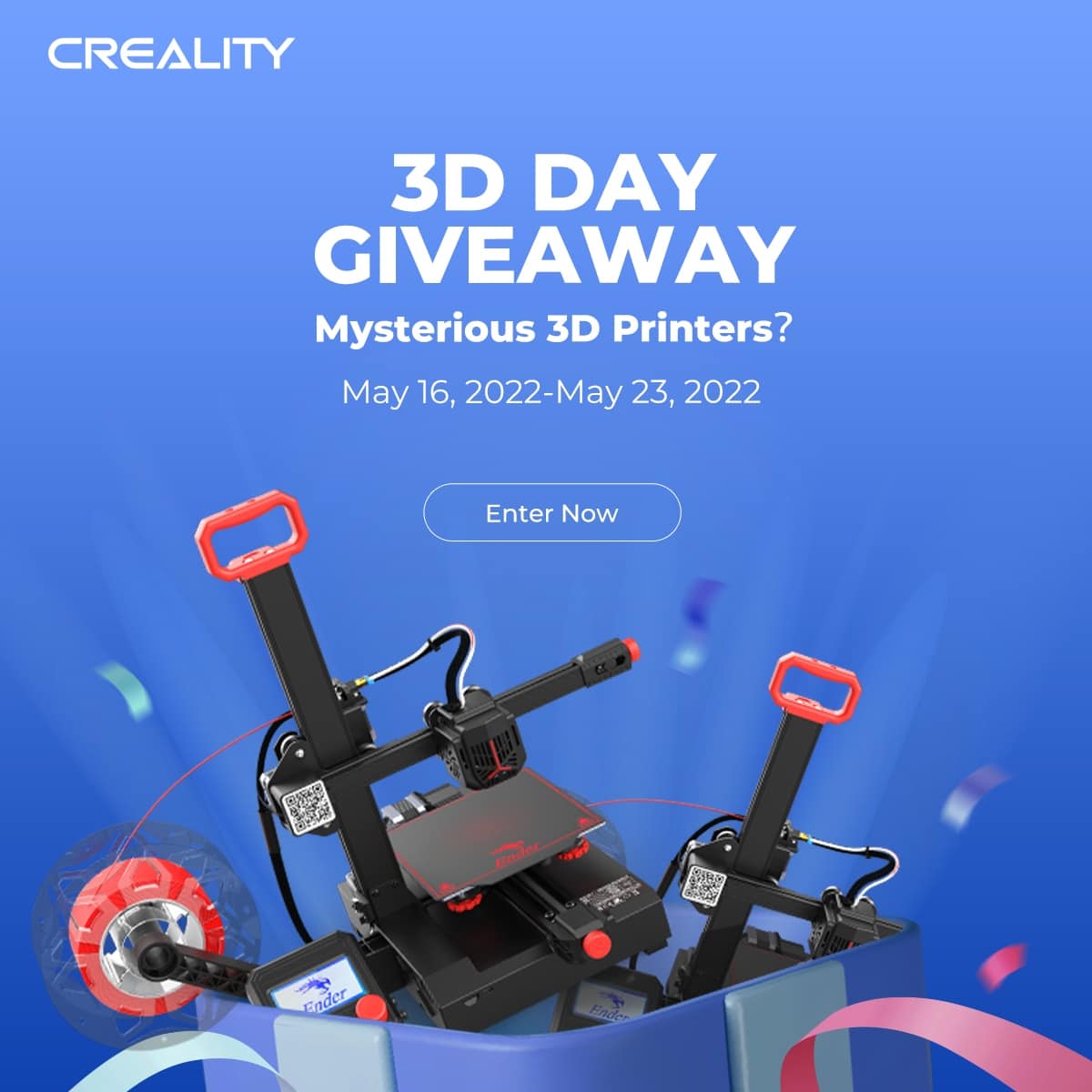 Win Mysterious 3D Printers Giveaway