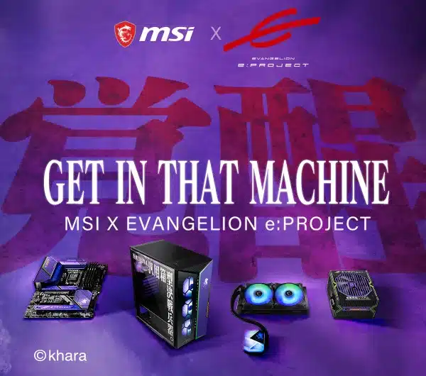 Win eProject Gaming PC Giveaway | MSI x Evangelion