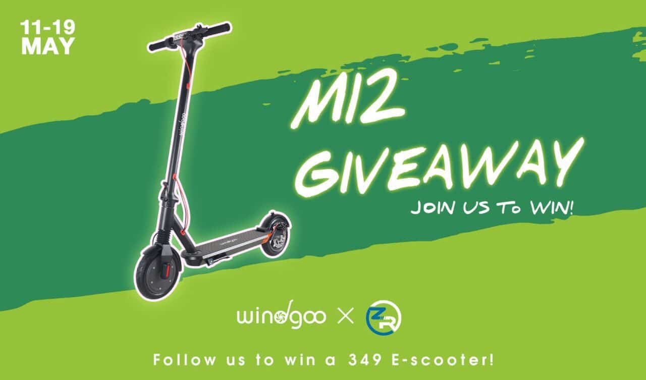 Win Windgoo M12 Scooter Giveaway