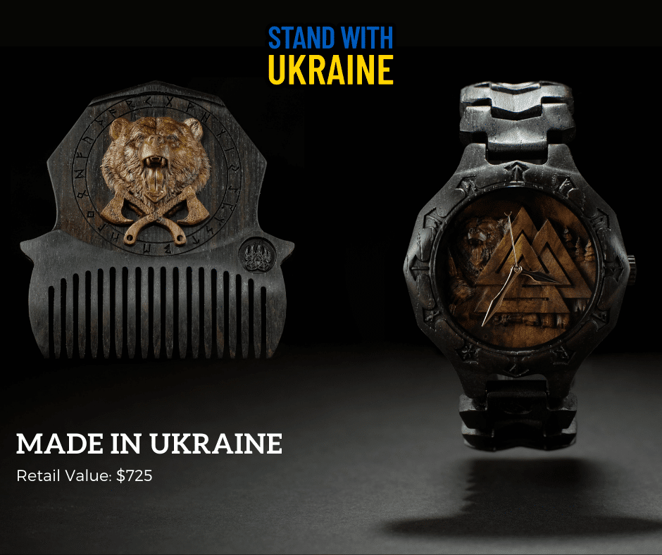 Win a Hand Made from Ukraine Time-piece Set Giveaway