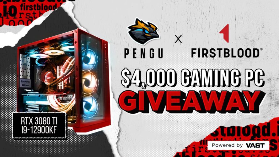 Win $4000 RTX 3080 TI Gaming PC Giveaway | Pengu