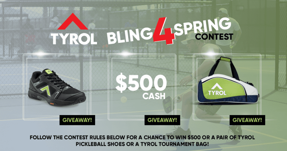 Win $500 Cash and Pickleball Accessories Giveaway