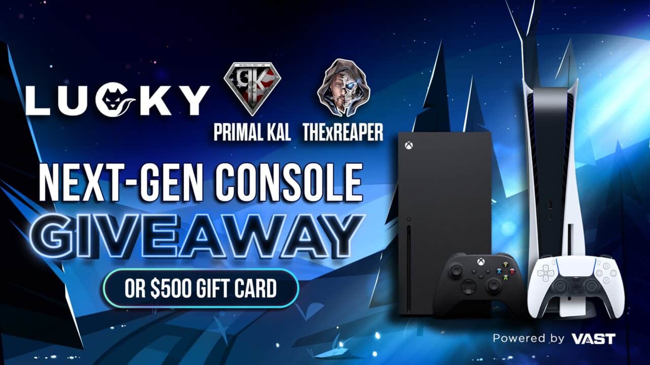 Win PS5, Xbox Series X or $500 Cash Giveaway