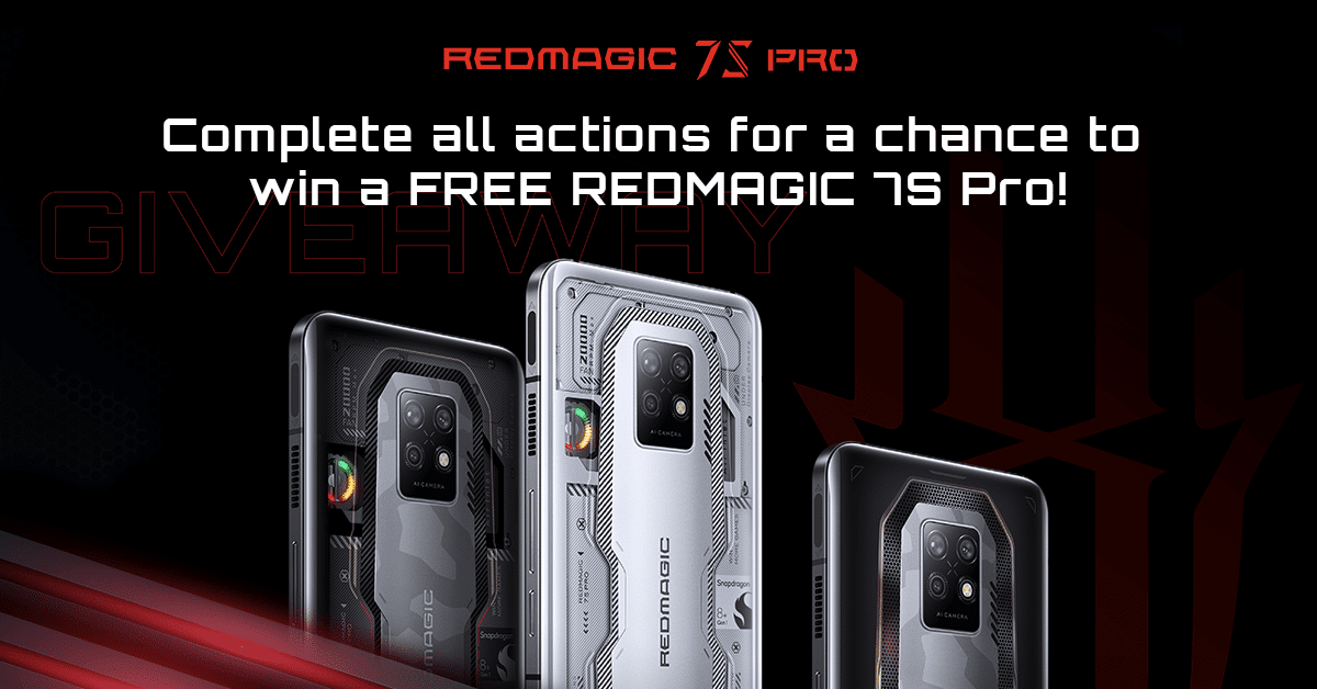 Win Redmagic 7S Pro Supernova 512GB Phone Giveaway