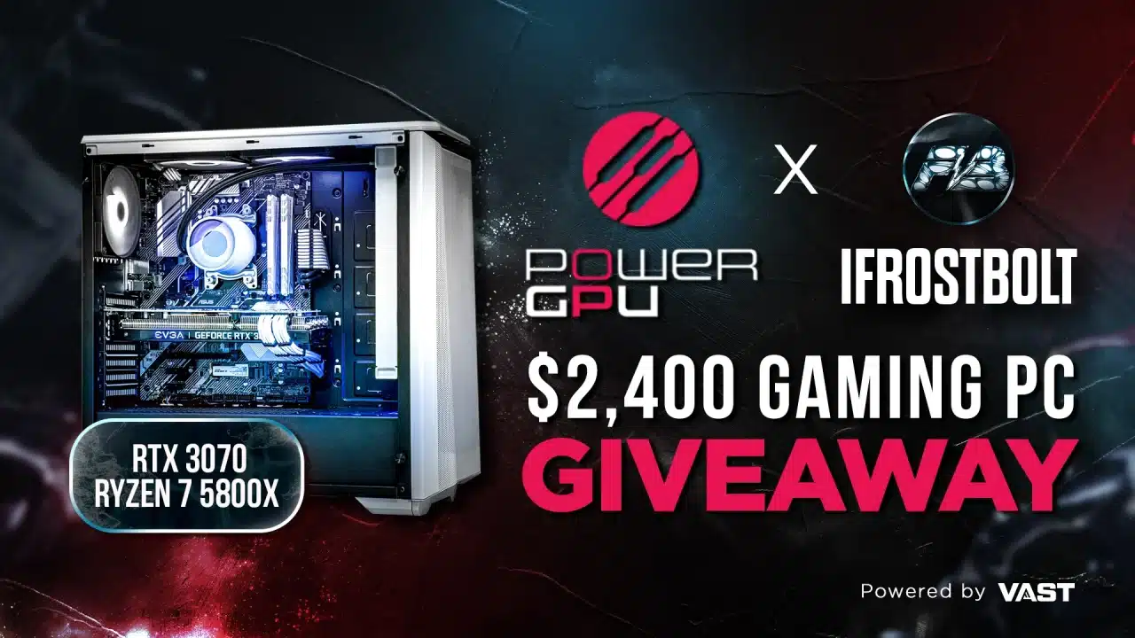Win $2,400 RTX 3070 Gaming PC Giveaway