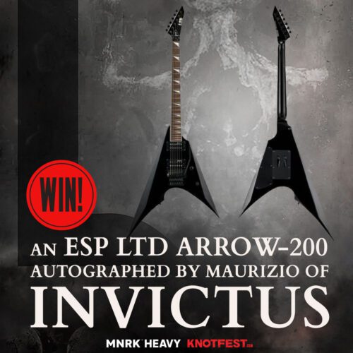 Win Invictus Autographed Guitar Giveaway