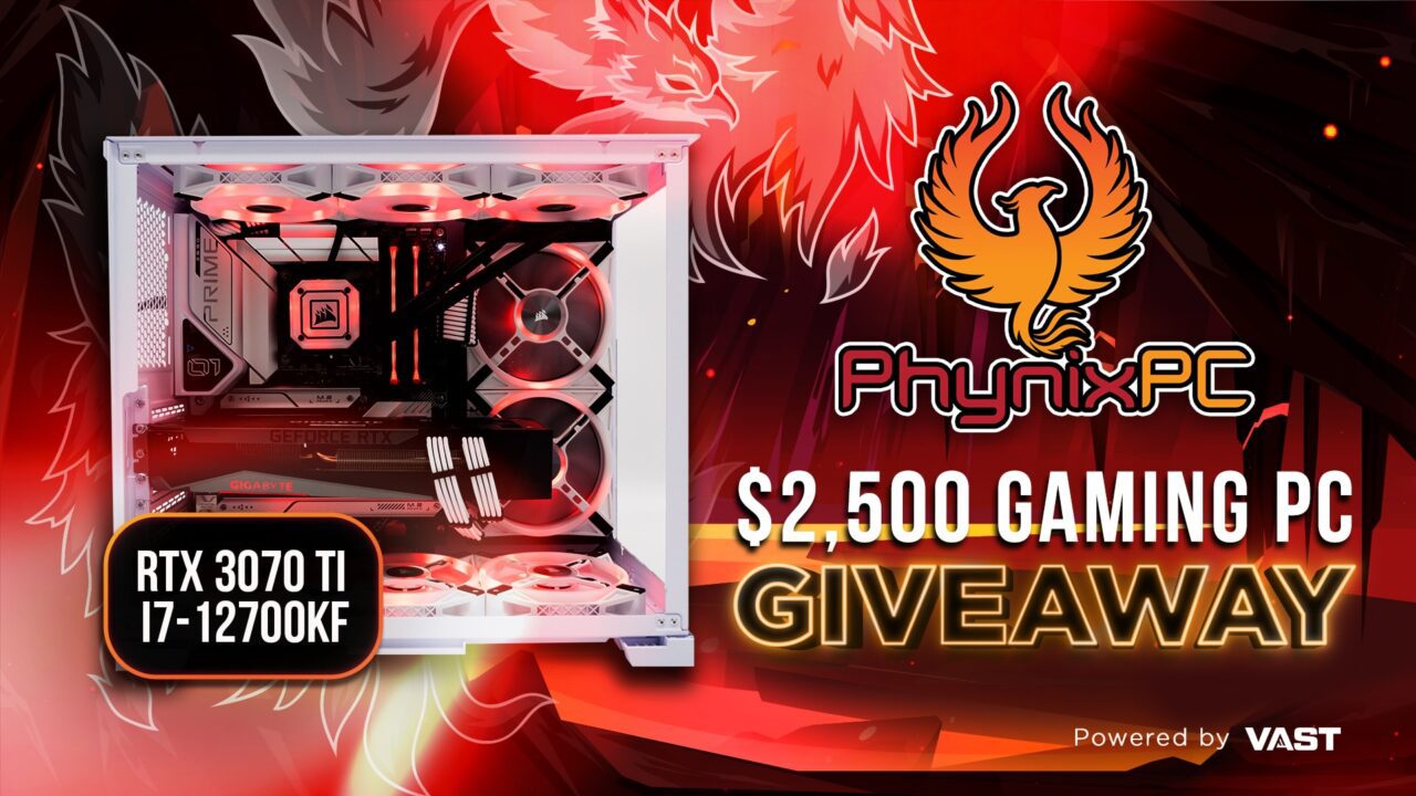 Win $2500 RTX 3070 Ti Gaming PC Giveaway
