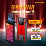 Win Ulefone Armor 15 Phone Giveaway