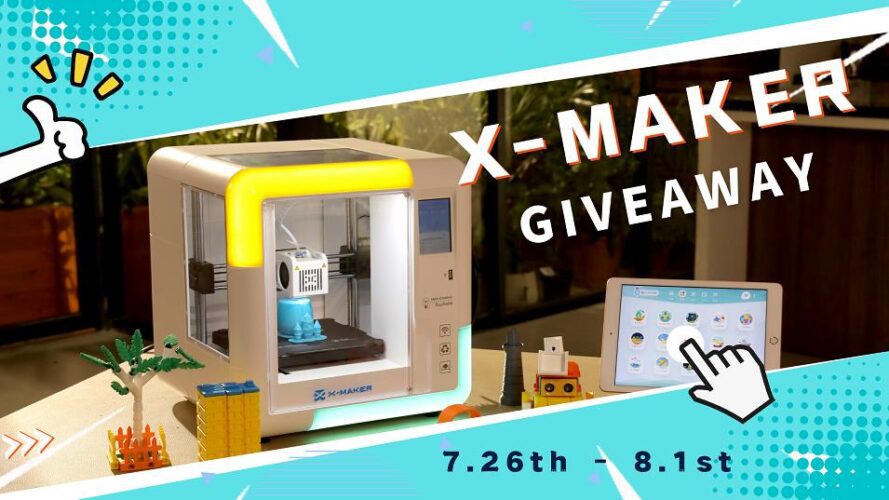 Win X-Maker 3D Printer Giveaway