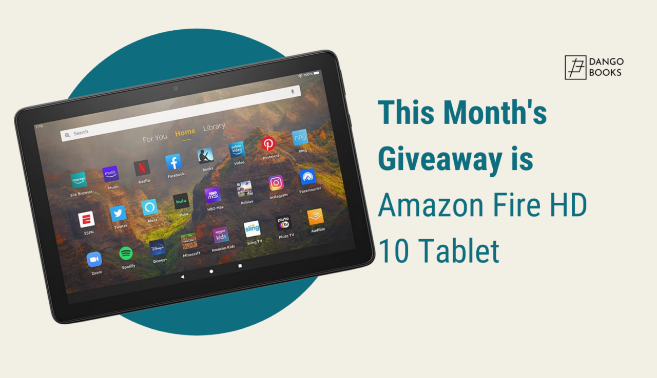 Win Amazon Fire HD 10 Tablet Giveaway Worldwide