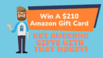 Win $210 Amazon Gift Card Giveaway